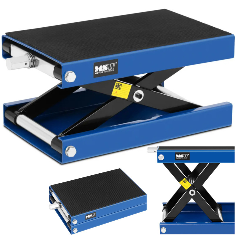 
Motociklo domkratas rankinis 9,5-36 cm iki 500 kg
