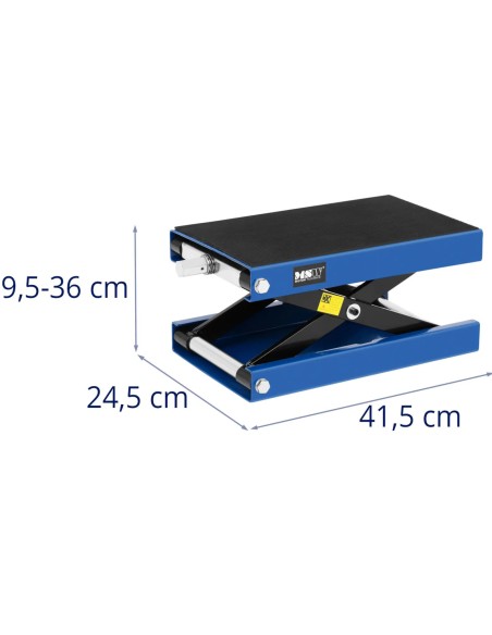 Motociklo domkratas rankinis 9,5-36 cm iki 500 kg
 
Motociklo domkratas rankinis 9,5-36 cm iki 500 kg