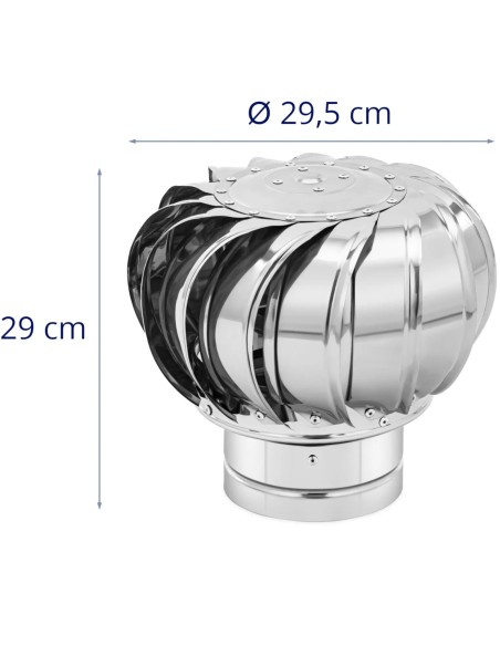 Sukamasis vėdinimo kamino gaubtas pagamintas iš plieno, skersmuo 15 cm
 
Sukamasis vėdinimo kamino gaubtas pagamintas iš plieno, skersmuo 15 cm