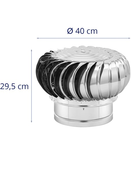 Sukamasis vėdinimo kamino gaubtas pagamintas iš plieno, skersmuo 25cm
 
Sukamasis vėdinimo kamino gaubtas pagamintas iš plieno, skersmuo 25cm