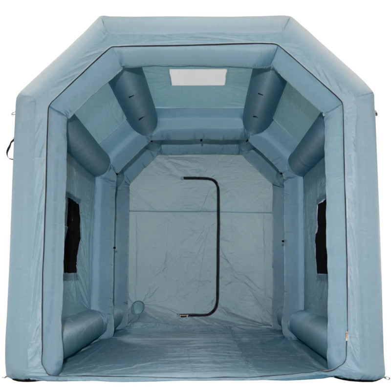 Purškimo kabina su pūstuvu ir ventiliatoriumi 4 x 2,5 x 2,5 m