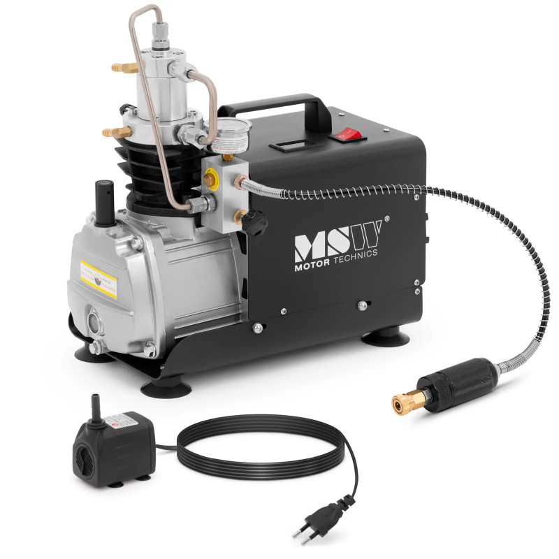Vandeniu aušinamas suspausto oro kompresorius PCP 300 bar 230 V 1800 W