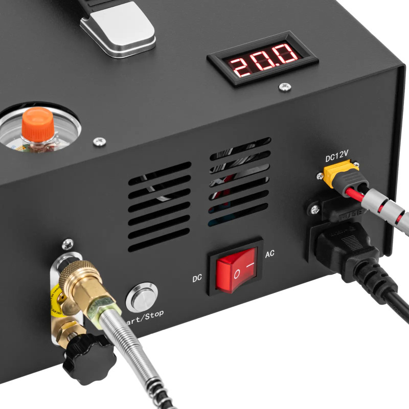 Suspausto oro kompresorius PCP 300 bar 12/ 220 V 350 W