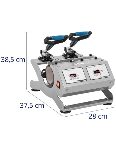 Dvigubas LCD puodelis šilumos perdavimo presas 0-250C
 
Dvigubas LCD puodelis šilumos perdavimo presas 0-250C