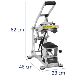 
Dangtelis Šilumos perdavimo presas LCD 0-250C

