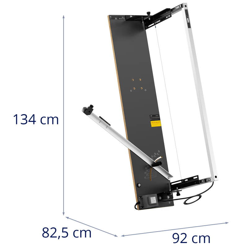 Putų polistirolo pjovimo mašina, terminis peilis, ilgis 1070 mm, gylis 310 mm, 160 W