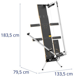 
Putų polistirolo pjovimo mašina su atrama 1300 mm ilgio ir gylio. 330mm 200W
