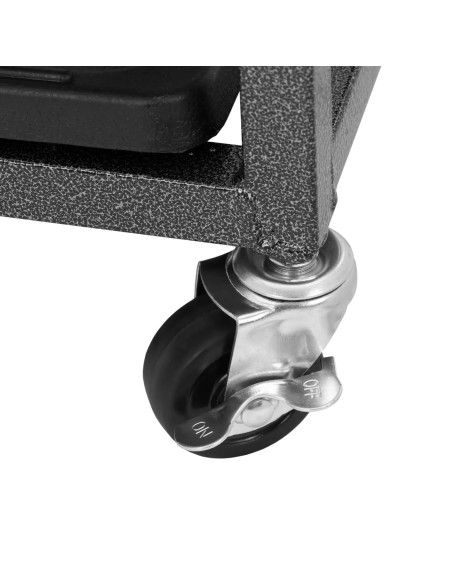 
Transportavimo narvas šunims ir gyvūnams ant ratų 120 x 76 x 90,5 cm
