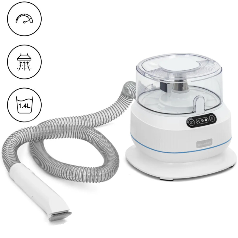 
Šunų kirpimo mašina su dulkių siurbliu 5 priedai 1,4 l 350 W
