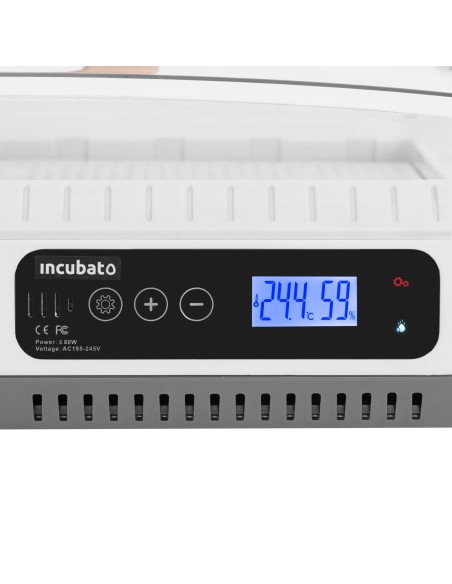 Inkubatorinis inkubatorius 35 kiaušiniams automatinis su drėkinimo sistema ir 80 W ovoskopu
 
Inkubatorinis inkubatorius 35 kiaušiniams automatinis su drėkinimo sistema ir 80 W ovoskopu