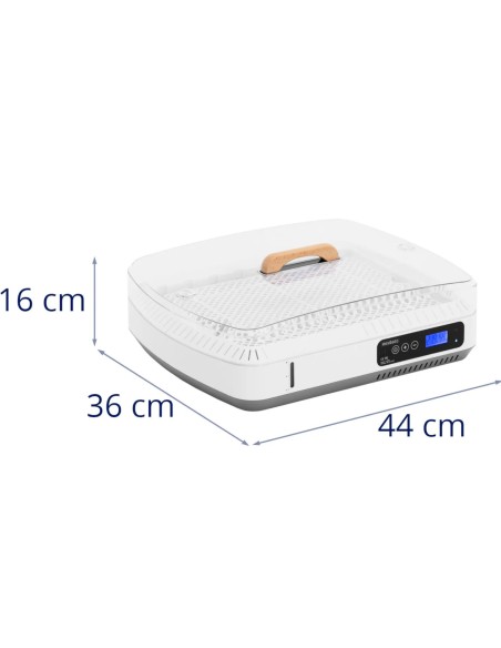 Inkubatorinis inkubatorius 35 kiaušiniams automatinis su drėkinimo sistema ir 80 W ovoskopu
 
Inkubatorinis inkubatorius 35 kiaušiniams automatinis su drėkinimo sistema ir 80 W ovoskopu
