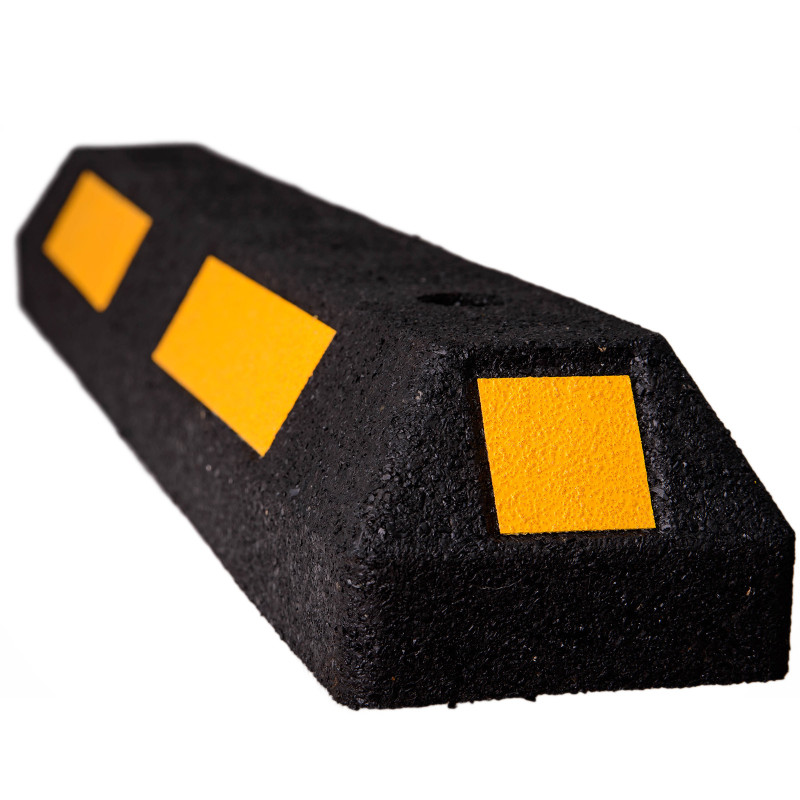 Parkavimo ribotuvas su šviesą atspindinčia juosta 840x105x150mm