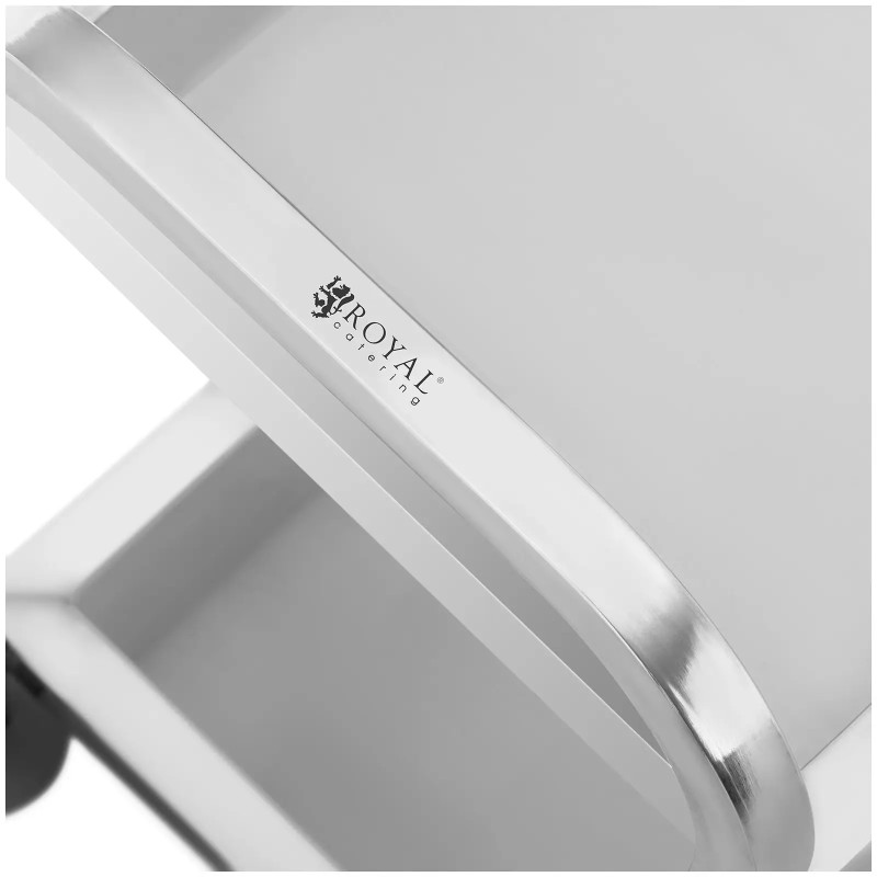 
Maitinimo vežimėlis 2 lentynos 62,6 x 33,5 x 10 cm iki 72 kg
