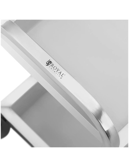 
Maitinimo vežimėlis 2 lentynos 62,6 x 33,5 x 10 cm iki 72 kg
