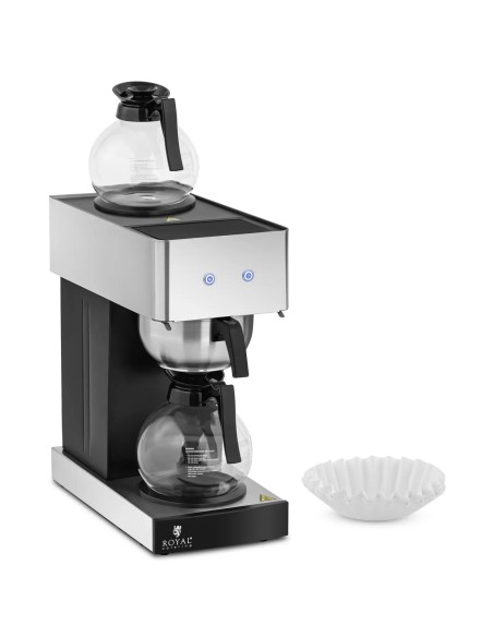 
Lašinamasis kavos aparatas maitinimui 2 ąsočiai 2 šildytuvai 1,8 l 2020 W
