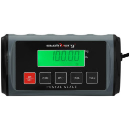 
LCD pašto siuntinių svarstyklės 35,5 x 40,5 cm 100 kg / 0,05 kg
