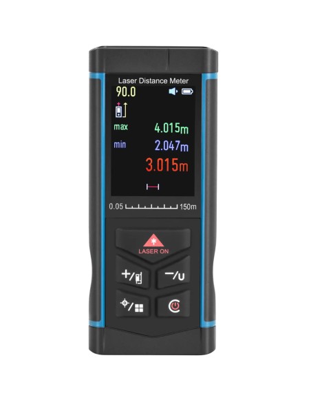 Lazerinis nuotolio matuoklis iki 150 m / 2 mm
 
Lazerinis nuotolio matuoklis iki 150 m / 2 mm