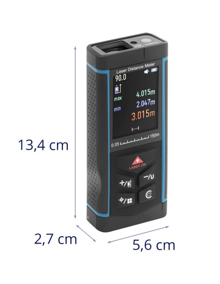 Lazerinis nuotolio matuoklis iki 150 m / 2 mm
 
Lazerinis nuotolio matuoklis iki 150 m / 2 mm