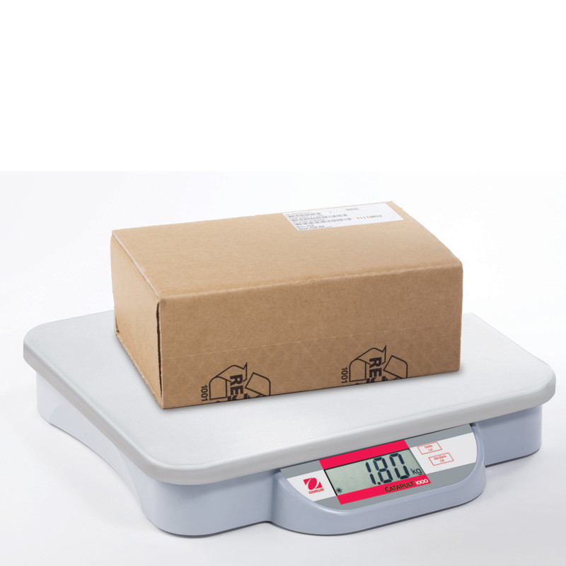 Nešiojamos platforminės svarstyklės CATAPULT 1000 LCD 9Kg / 5g - OHAUS C11P9