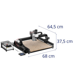 
CNC frezavimo staklės medienos plastiko metalui 43 x 39 cm 500 W
