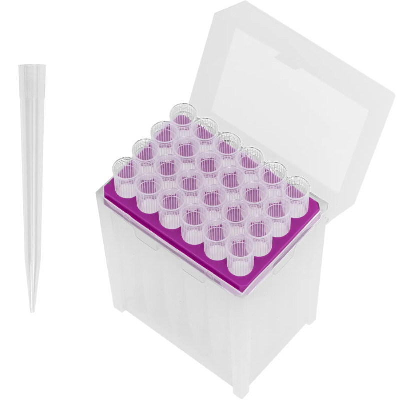 Pipetės antgaliai 10 ml DNase/ RNase free - rinkinys 10 x 24 vnt.