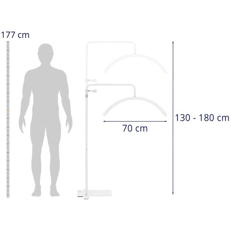 Reguliuojamo aukščio kosmetinė gydymo lempa 3000 - 6000 K LED 40 W
 
Reguliuojamo aukščio kosmetinė gydymo lempa 3000 - 6000 K LED 40 W