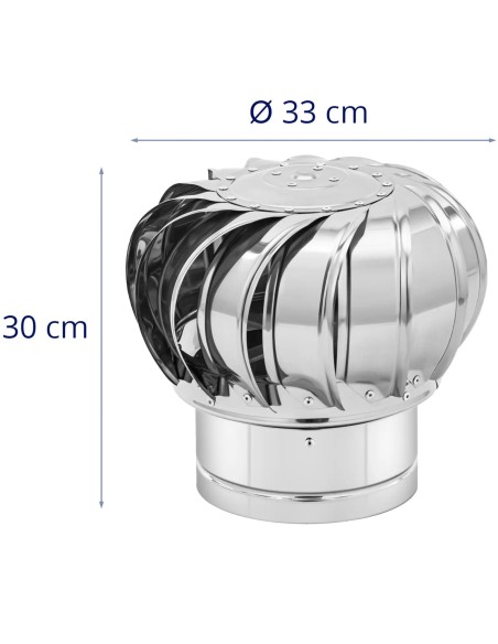Sukamasis vėdinimo kamino gaubtas pagamintas iš plieno, skersmuo 20cm
 
Sukamasis vėdinimo kamino gaubtas pagamintas iš plieno, skersmuo 20cm