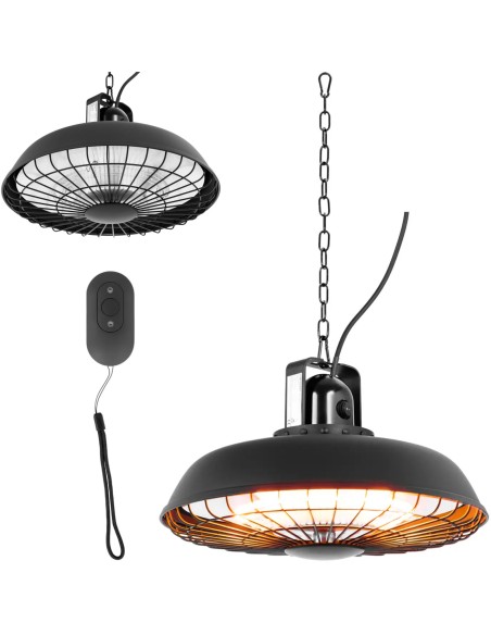 Infraraudonųjų spindulių terasos šildytuvo pakabinama lempa su nuotolinio valdymo pulteliu 600/ 1200/ 1800 W
 
Infraraudonųjų spindulių terasos šildytuvo pakabinama lempa su nuotolinio valdymo pulteliu 600/ 1200/ 1800 W