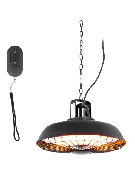 Infraraudonųjų spindulių terasos šildytuvo pakabinama lempa su nuotolinio valdymo pulteliu 600/ 1200/ 1800 W
 
Infraraudonųjų spindulių terasos šildytuvo pakabinama lempa su nuotolinio valdymo pulteliu 600/ 1200/ 1800 W