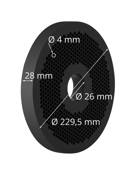 Matrica granuliavimo mašinai WIE-PM-2000 sk. 229,5 x 28 mm skylės 4 mm
 
Matrica granuliavimo mašinai WIE-PM-2000 sk. 229,5 x 28 mm skylės 4 mm