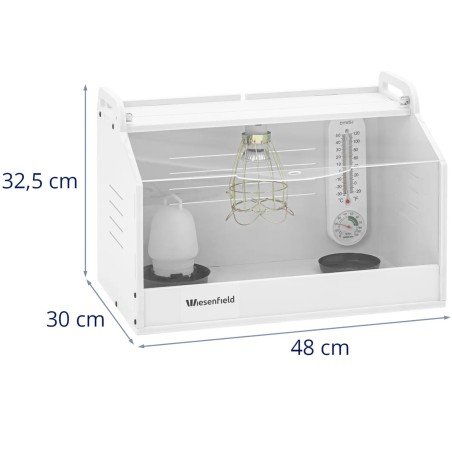 
Viščiukų auginimo dėžė iki 36C 48 x 30 x 32 cm
