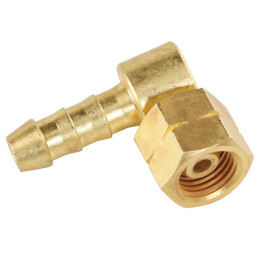 
Adapterio kampinė jungtis 1/ 4& 39 & 39 LH, skirta prijungti dujų žarną 8x15 mm
