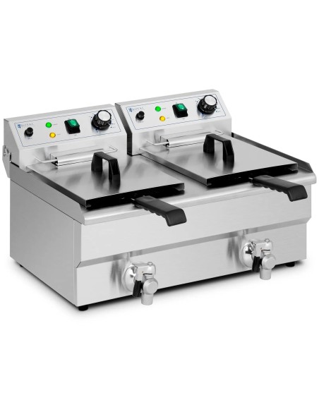 Dviguba gruzdintuvė, dviguba kamera, 2 x 11 l, 6000 W
 
Dviguba gruzdintuvė, dviguba kamera, 2 x 11 l, 6000 W