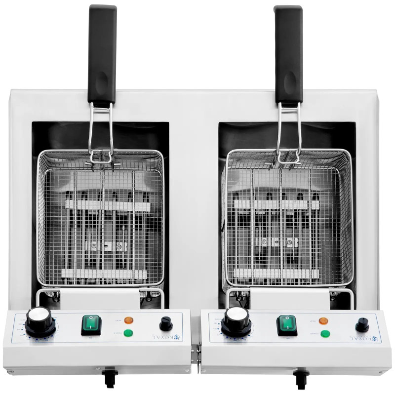 Dviguba gruzdintuvė, dviguba kamera, 2 x 11 l, 6000 W