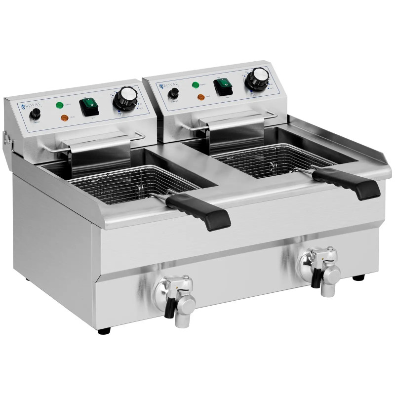 Dviguba gruzdintuvė, dviguba kamera, 2 x 11 l, 6000 W