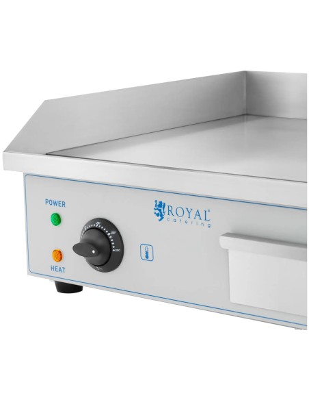 
Elektrinis grilis, lygi dviguba grilio plokštė, 730 x 400 mm, 2 x 2200 W
