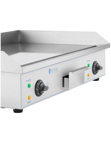 
Elektrinis grilis, lygi dviguba grilio plokštė, 730 x 400 mm, 2 x 2200 W
