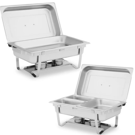 
Buffet bain-marie šildytuvas pastos indams su GN indeliais 2 x 8l - 2 rinkinys
