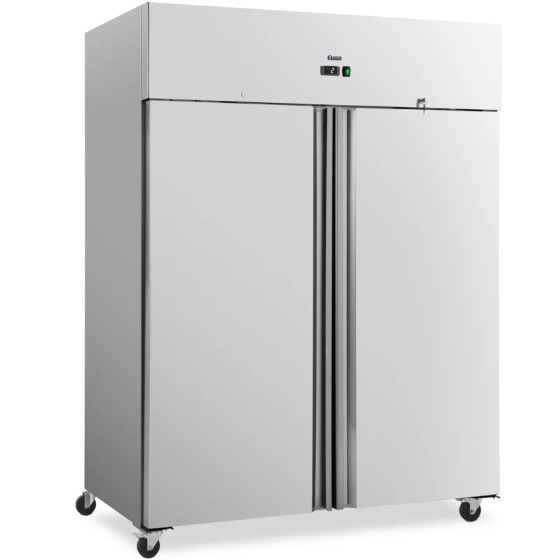 
Šaldymo spinta 2 durys ant ratų 2-8C 1001 l 83x148x199 cm
