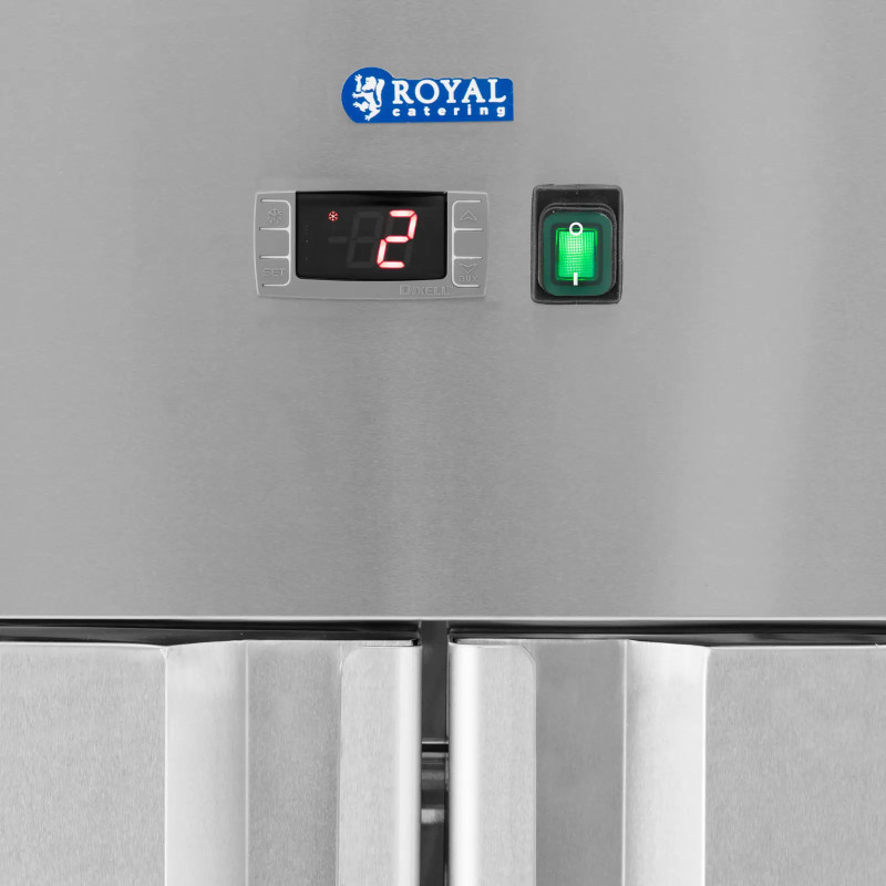 Šaldymo spinta 2 durys ant ratų 2-8C 1001 l 83x148x199 cm