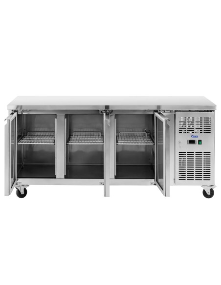 Šaldomas maitinimo stalas ant ratų 3 kamerų 410 l 179x70x85 cm
 
Šaldomas maitinimo stalas ant ratų 3 kamerų 410 l 179x70x85 cm