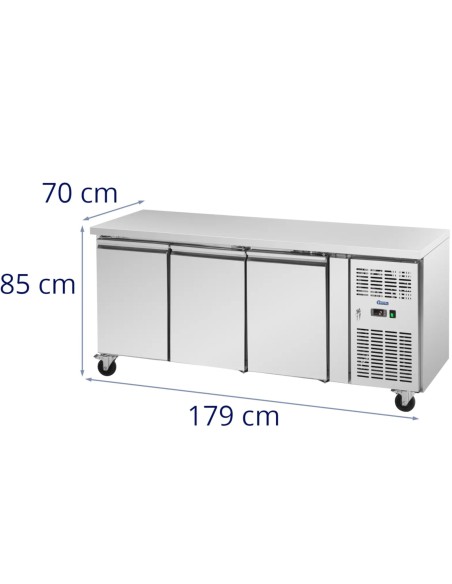 Šaldomas maitinimo stalas ant ratų 3 kamerų 410 l 179x70x85 cm
 
Šaldomas maitinimo stalas ant ratų 3 kamerų 410 l 179x70x85 cm