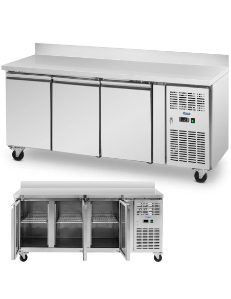 Šaldomas maitinimo stalas su ratlankiu ant ratų 3 kameros 410 l 179x70x95 cm
 
Šaldomas maitinimo stalas su ratlankiu ant ratų 3 kameros 410 l 179x70x95 cm