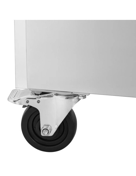 Šaldomas maitinimo stalas ant ratukų 1 skyrius 2 stalčiai 280 l 70x136x85 cm
 
Šaldomas maitinimo stalas ant ratukų 1 skyrius 2 stalčiai 280 l 70x136x85 cm