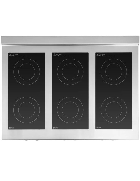 Atskirai pastatoma indukcinė viryklė atviru pagrindu 6 degikliais 25,5 kW
 
Atskirai pastatoma indukcinė viryklė atviru pagrindu 6 degikliais 25,5 kW