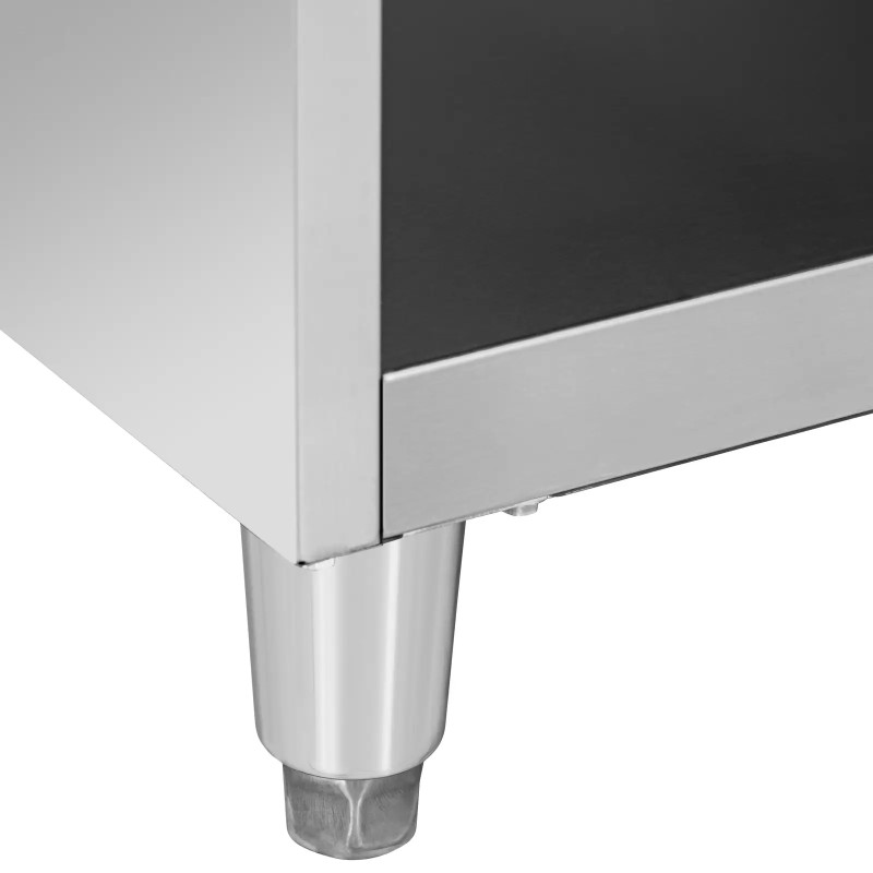 Atskirai pastatoma indukcinė viryklė atviru pagrindu 6 degikliais 25,5 kW
