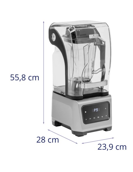 
2,5 l 1680 W ąsotis su garsui nepralaidžiu korpusu ir skaitmeniniu skydeliu
