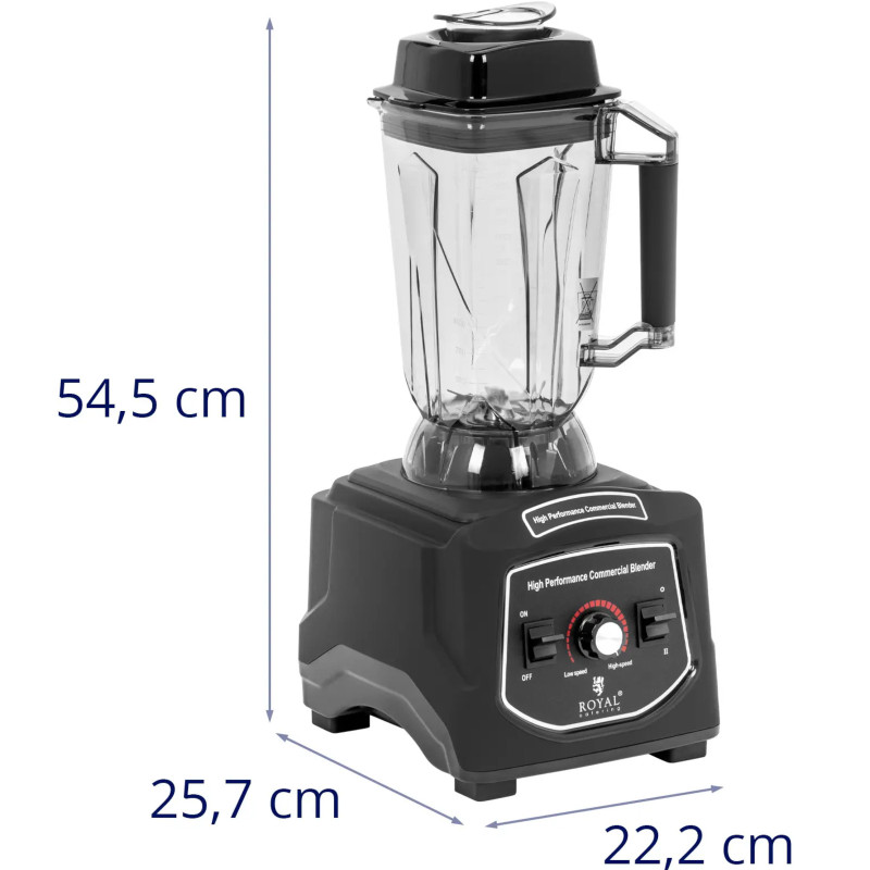 ąsotis su impulsiniu režimu 2,5 l 24500 aps./ min 1680 W