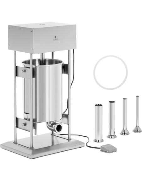 Elektrinis dešrų kimštuvas, vertikalus, 4 piltuvėliai, 20 l, 300 W
 
Elektrinis dešrų kimštuvas, vertikalus, 4 piltuvėliai, 20 l, 300 W