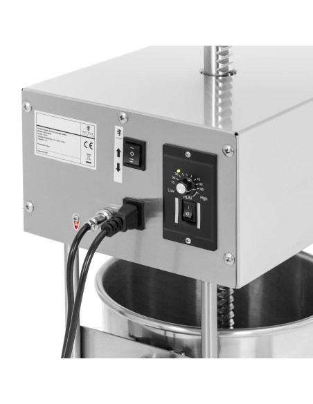 Elektrinis dešrų kimštuvas, vertikalus, 4 piltuvėliai, 20 l, 300 W
 
Elektrinis dešrų kimštuvas, vertikalus, 4 piltuvėliai, 20 l, 300 W